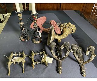 MIXED LOT OF EIGHT DECORATIVE PIECES