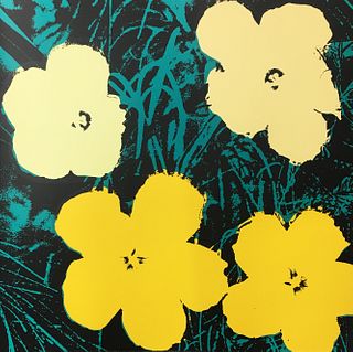 Andy Warhol After - Flower