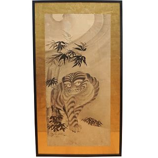 A Pair of Japanese Panels