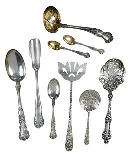 34 Pieces Assorted Sterling Flatware