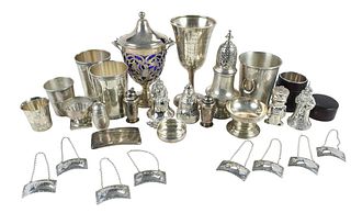 26 Sterling Table Items