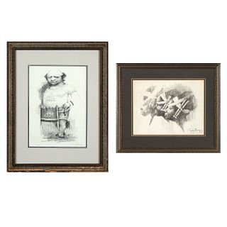 Charles Bragg, Group of Two Lithographs