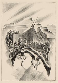 Arnold Rönnebeck, Eagle Dance (San Ildefonso), 1931