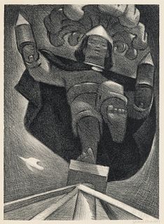 Jean Charlot, El Volador, 1948