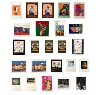 Various, Group of Twenty-Four Exhibition Posters, ca. 1980-2000