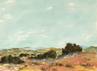 William Zaner, Untitled (Southwest Landscape)
