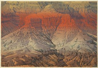 Merrill Mahaffey, Grand Canyon Point, 1978