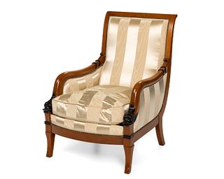 A contemporary Biedermeier-style armchair