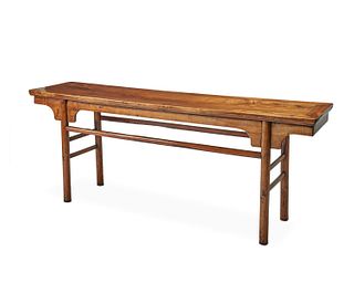 A Chinese elm altar table