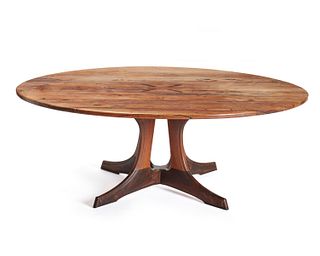 An Ed Stiles modern rosewood coffee table
