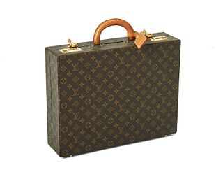 A Louis Vuitton attache briefcase