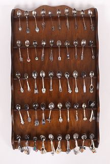 Souvenir Spoons, Including Sterling Silver