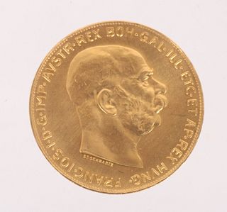 100 Austrian Corona Gold Coin 1915 #2