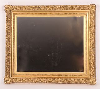 A 19th Century Gilt Gesso Mirror
