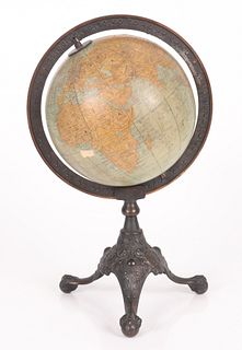 A Vintage Rand McNally 8" Globe