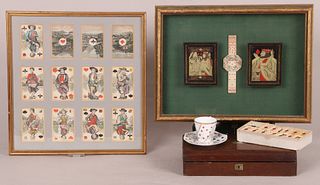 A Group Of Playing Card Collectibles