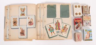 A Group Of Playing Card Decks