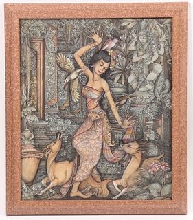 I Wayan Tutur (Balinese, b. 1952) Dancer