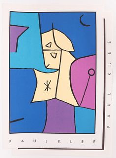 Two SIlkscreen Posters After Paul Klee
