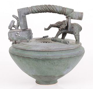
A Tim Mather Art Pottery Vessel