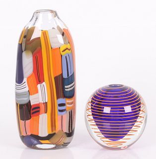 Stanislav Libensky, Bengt Hokanson Art Glass Vases