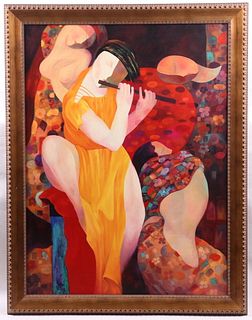Ara Berberyan (born 1958) Giclee on Canvas