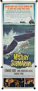 1963 Mystery Submarine Original Movie Poster
