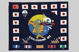 USS Guavina SS 362 World War 2 Battle Flag