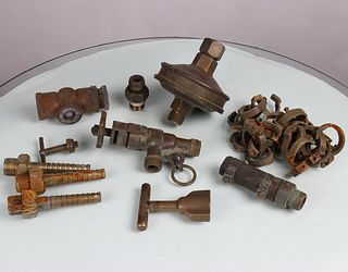 Vintage Diving Equipment Parts Grouping #2