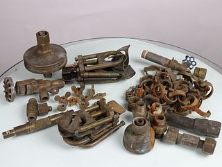 Vintage Diving Equipment Parts Grouping #3