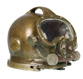 Miller Diving Model 200 Bronze Diving Helmet