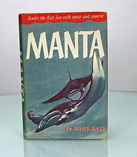 Hans Hass Manta Under the Red Sea With Spear & Camera