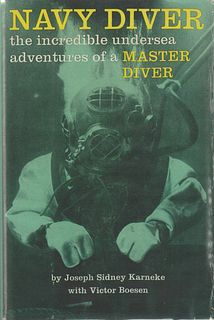 US Navy Master Diver Mark V Heo2 Book