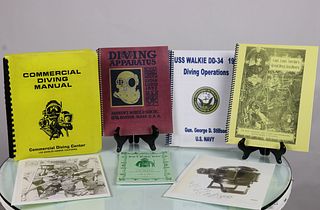 Vintage Dive Manual, Catalog, Book & Photo Grouping
