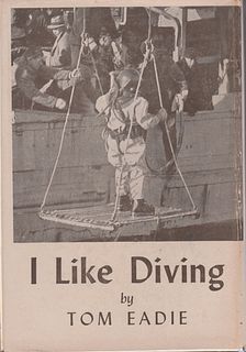 1929 USN Diving Book Eadie Congressional Medal of Honor