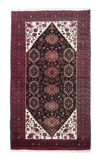 Persian Balouch Rug, 3’4” x 6’6”