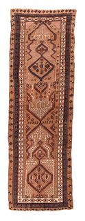 Antique Sarab Long Rug, 3’6’’ x 11’0’’