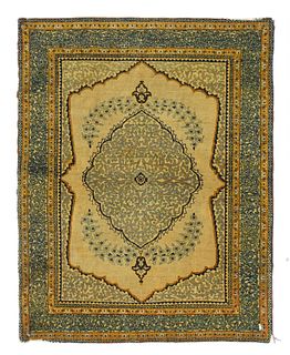 Antique Tabriz Rug, 2’10” x 3’6”