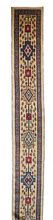 Semi Antique Varamin Long Rug, 2’6” x 22’2”