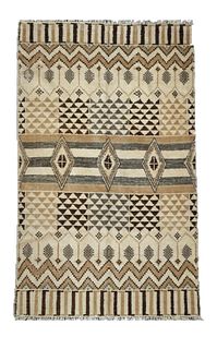 Vintage Moroccan Rug, 5’6” x 9’1”