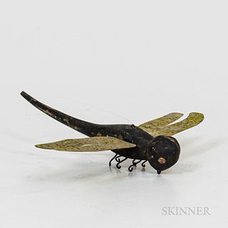 Carved Wood Dragonfly