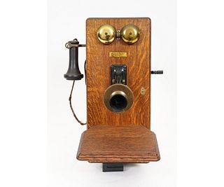 WESTERN ELECTRIC OAK TELEPHONE
