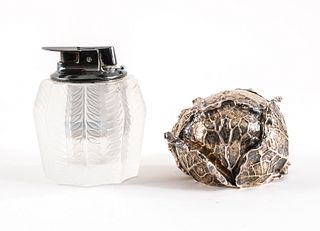 2 Lighters - Milan Sterling & Lalique / Ronson