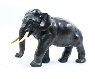 Japanese Bronze Elephant - Meiji Period