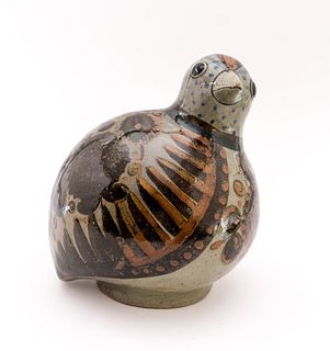 Jorge Wilmot Mexican Tonala Pottery Bird