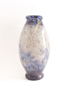 Muller Freres Luneville French Art Glass Vase
