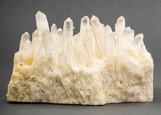 Large Rock Crystal Geode Specimen