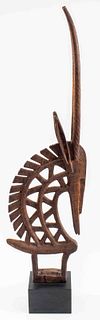 Bambara Wooden Antelope Chiwara Headdress