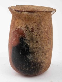 Pre-Columbian Redware Ceramic Vessel