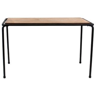 Mid-Century Modern Wrought Iron Side Table